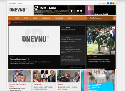 Redizajniran portal Dnevno.hr