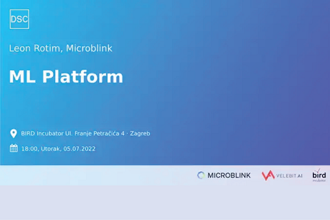 Microblink: ML Platform - Zagreb