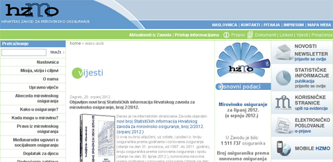 Globaldizajn dobio posao nadogradnje weba HZMO-a vrijedan 136 tisuća kuna