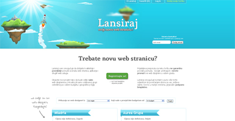 Lansiraj prezentira one koji rade web