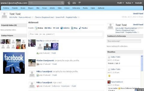 UpoznajNas.com - Facebook iz Čačka