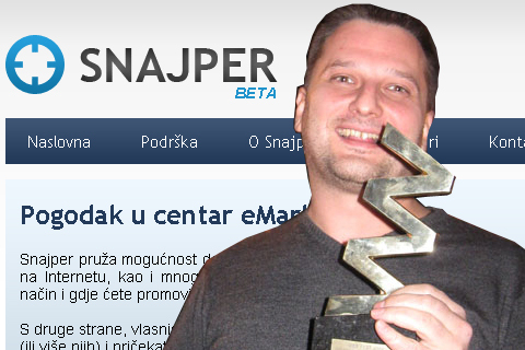 Snajper uvodi top listu blogova i širi se na Sloveniju