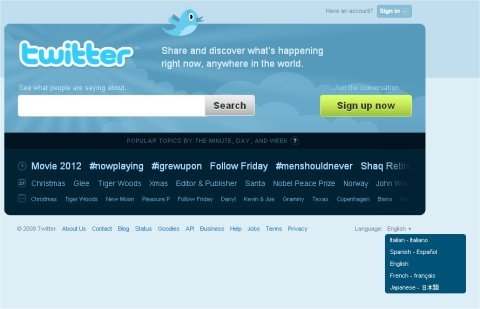 Twitter sada i na talijanskom